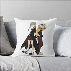 Soul Eater Pillows - Maka &amp; Soul Eater Throw Pillow RB1204