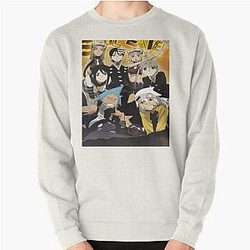 Soul Eater Sweatshirts - soul eater Pullover Sweatshirt RB1204