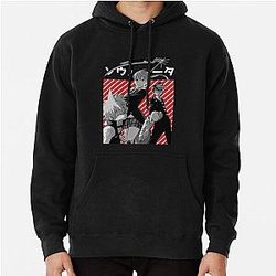 Soul Eater Hoodies - Soul Eater Characters Japanese Action Anime Awesome Design Pullover Hoodie RB1204