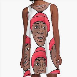 Soulja Boy They Say Ain't From The Hood A-Line Dress