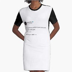 Soulja Boy: This World You Either Crank That Soulja Boy Or It Cranks You Graphic T-Shirt Dress
