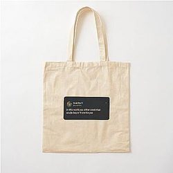 Soulja Boy Tweet Cotton Tote Bag