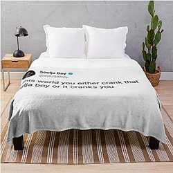 Soulja Boy Throw Blanket