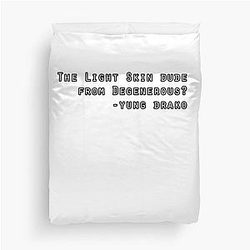 Soulja Boy Quote Drake Duvet Cover
