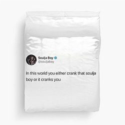 Soulja Boy Duvet Cover