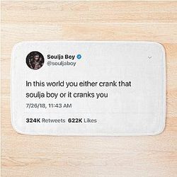 Soulja Boy Bath Mat