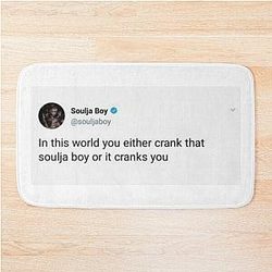 Soulja Boy Bath Mat