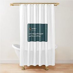 Soulja Boy Tweet Shower Curtain