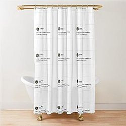 Soulja Boy Tweet Shower Curtain