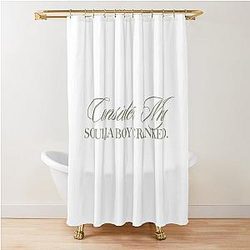 Consider My Soulja Boy Shower Curtain