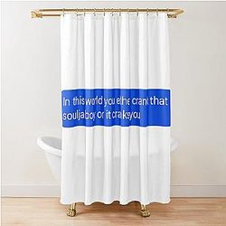 Crank That Soulja Shower Curtain