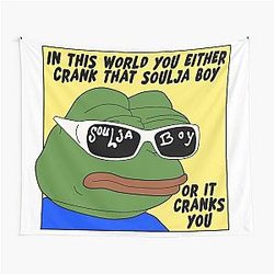 Soulja Boy Pepe The Frog Tapestry