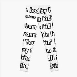 Drake You Are Talking About Soulja Boy Leggings
