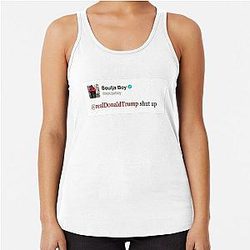 Soulja Boy Tweet Racerback Tank Top