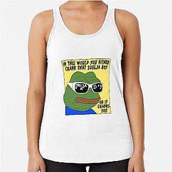 Soulja Boy Pepe the Frog Racerback Tank Top