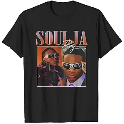 Vintage Style PTTT0506  Soulja Boy T-Shirts