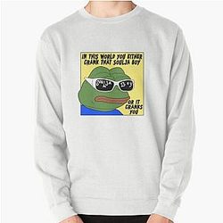 Soulja Boy Pepe The Frog Pullover Sweatshirt