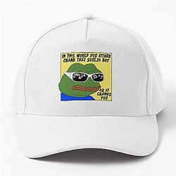 Soulja Boy Pepe The Frog Baseball Cap