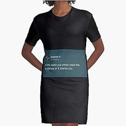 Soulja Boy Graphic T Shirt Dress