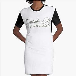 Consider Soulja Boy Cranked Graphic T-Shirt Dress