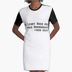 Soulja Boy Quote Drake Graphic T-Shirt Dress