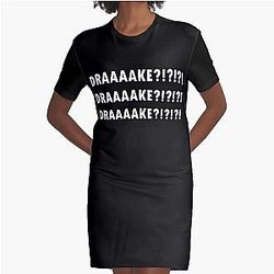 Draake Soulja Boy Graphic T-Shirt Dress