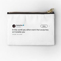 Soulja Boy Zipper Pouch