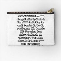 DRAKE, You're Talkin' about Soulja Boy Zipper Pouch