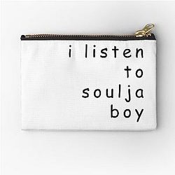 I Listen to Soulja Boy Design Pouch