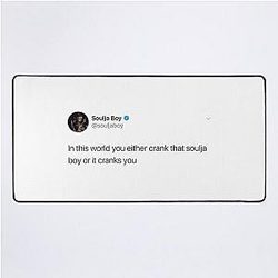 Soulja Boy Desk Mat