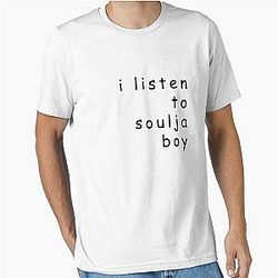 I Listen To Soulja Boy Design Essential T-Shirt