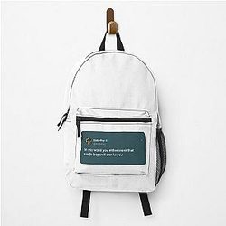 Soulja Boy Tweet Backpack