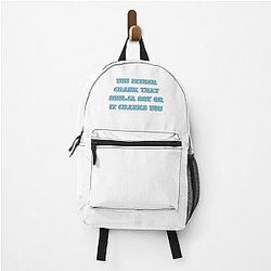 You either Crank that Soulja Boy or it cranks you Backpack