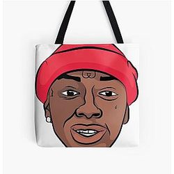 Soulja Boy They Say Ain't From The Hood All Over Print Tote Bag