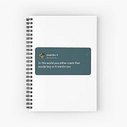 Soulja Boy Spiral Notebook