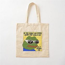 Soulja Boy Pepe the Frog Cotton Tote Bag