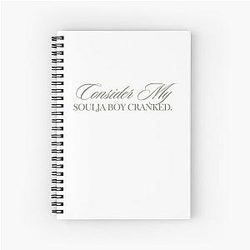 Consider Soulja Boy Note Book