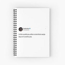 Soulja Boy Spiral Notebook