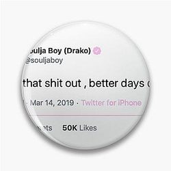 Soulja Boy Pin