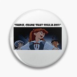 Neon Genesis Evangelion Meme Pin