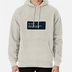 Soulja Boy Tweet Dark Blue Pullover Hoodie
