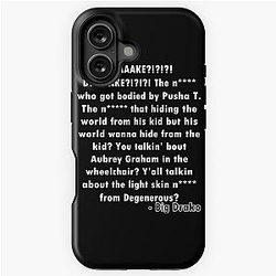Drake You're Talking about Soulja Boy iPhone Tough Case
