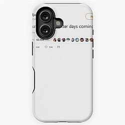 Soulja Boy tweet - Thug that out, better days coming iPhone Tough Case