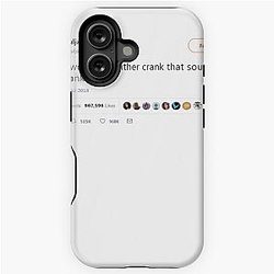 Soulja Boy In this world you either crank that or it cranks you iPhone Tough Case