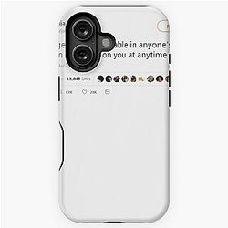 Soulja Boy Tweet Never Get Too Comfortable In Anyones Life They Can Switch Up On You At Anytime iPhone Tough Case