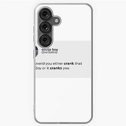 Soulja Boy tweet sticker Samsung Galaxy Soft Case