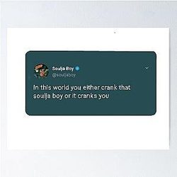 Soulja Boy Poster