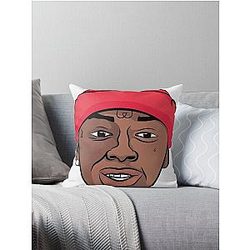 Soulja Boy They Say Ain't From The Hood Throw Pillow