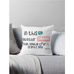 Soulja Boy Quote Throw Pillow