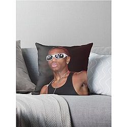 Soulja Boy Photograph Throw Pillow